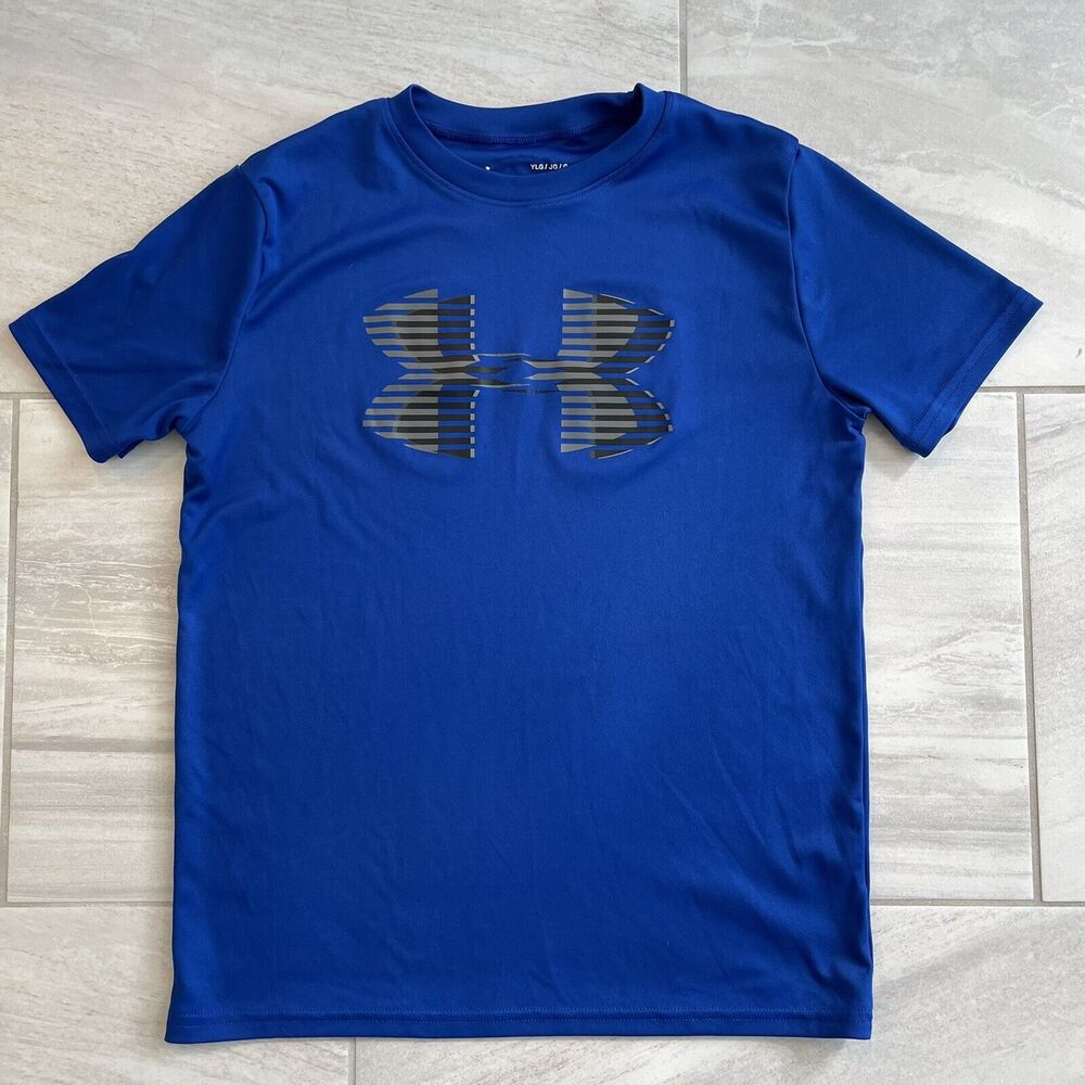 Under Armour Blue Heat Gear Athletic Tshirt